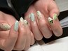 よくばり10本◎フルカスタマイズデザインネイル　¥12500