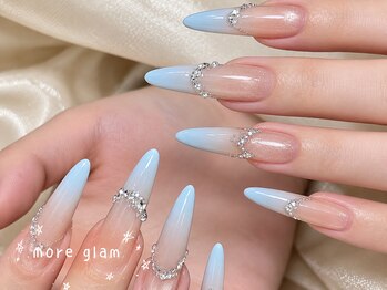 モアグラム 銀座店(More Glam)の写真/好みに合わせて選べる定額コース多数!上品ワンホンネイル・韓国ネイルデザインも豊富で大満足の仕上がりに