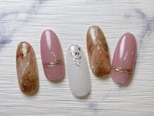 ネイルサロン インプレス(Impress)/キレイめ大理石