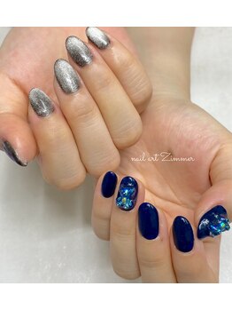 ネイルアート ジマー/マグネットと60minartのちぐはぐ