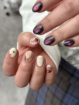 ペロ 名古屋(pelo)/色鉛筆ネイル