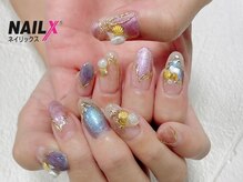 ネイリックス 栄ガスビル(NAILX)/マグネットネイル♪シェル