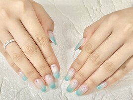 カラーグラデネイル【Q16】