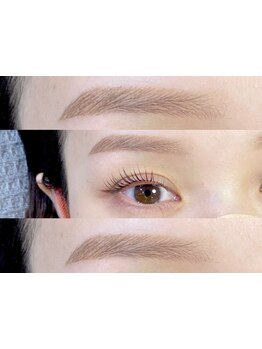 アイブロウメニューがあるサロン