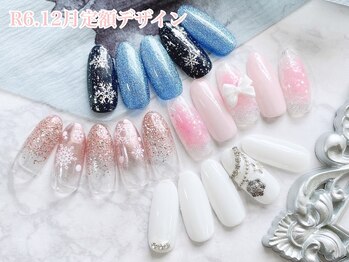 ネイルサロン キュラソー(Curacao)/R6.12月定額デザイン