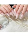 pink nail