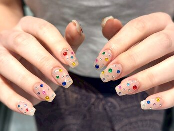 ミルキーベージュ大人クリスマス