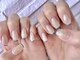 エヌ(N)の写真/《シンプル派◎自爪風&オフィスnail*》自爪に馴染む♪上品マグネットの煌めきに思わず見惚れちゃう...