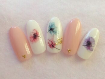 プルミエ ネイル(Premier Nail)/ネイルデザイン☆フラワー