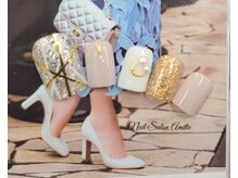 ネイルサロン アミティエ(Nail Salon Amitie)/キラキララインfootネイル