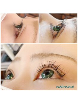 ネオミーアイラッシュ(neomme eyelash)/パリジェンヌラッシュリフト