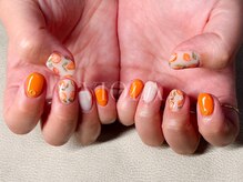 ヴィオラ(VIOLA)/手描きアート/フルーツネイル