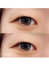 アリエス(ARIES)/まぶたをさけたデザイン