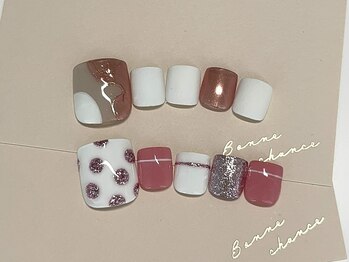 ココネイル(CoCo Nail)/ドットネイル×ニュアンス
