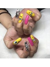 グラシアスドット(Gracias.)/簡単なアートのみ/手描きアート