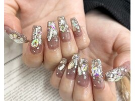 ビジューグラデーション