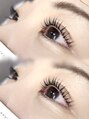 プティットスリール アイラッシュ 栄本店(Petit Sourire Eyelash) 根元立ち上げ、毛先はカールを付ける中間デザインのパーマです！