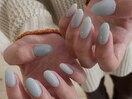 sky blue nail