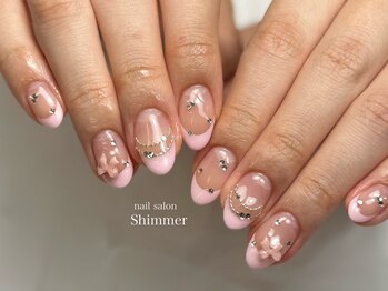 シマー(Shimmer)/バレーコアネイル