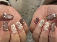 アイネイルズ 吉祥寺店(I nails)/大人クリスマスリースネイル