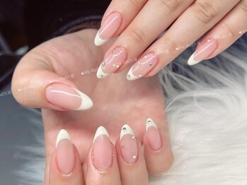 上品なカラーフレンチ【大塚駅】