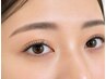 【まつ毛・眉set】フラットラッシュ100本まで+美眉スタイリング