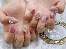 ネイルサロン トゥービー 御徒町上野(To Be)/ストーン付け放題コース8990円