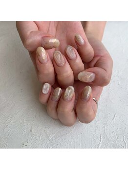 マッシュ abeno店(MASHU)/ゴールド×クリア