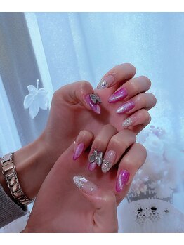 コロミネイル(colome nail)/蝶々
