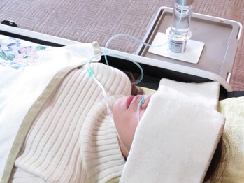 総合整体院じょんのび/眠れる水素吸引です♪