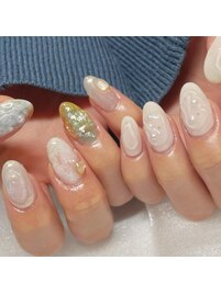 ニュアンスネイル/春ネイル