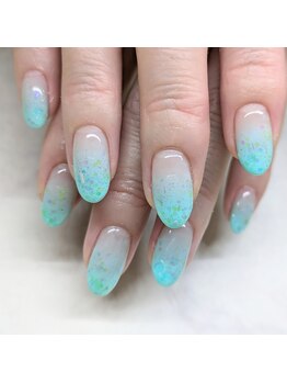 ガーベラ バイ ハノンネイル(Gerbera by hanonnail)/カラグラ＋ラメ