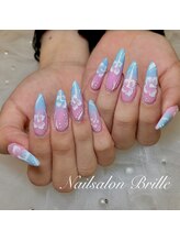 エスフィーネイルサロン ブリーユ(Esfy nailsalon Brille)/ハイビスカスネイル