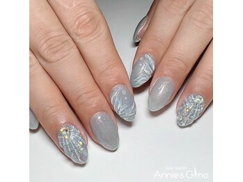 アニーアンドジーノ ウタヅ(Annie&Gino utazu)/夏ネイル