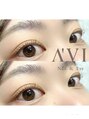 アイブロウサロン アヴィ(A‘VI)&nbsp;束感やセパレート、お目もとの形にあわせたデザインまつげパーマ