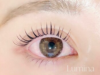 ルミナ(Lumina)の写真/自まつ毛の短さや逆さまつ毛等のお悩みをカバーしながら理想の目元へ。現在の状況を見極め、丁寧な施術◎