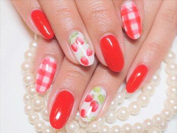 マジョラム ネイル(Marjoram Nail)/POPなデザインで可愛く♪