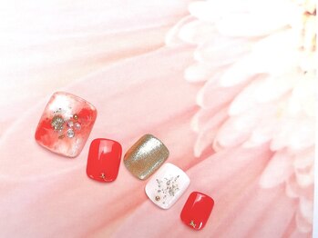 ジル(JILL)/6月 フット定額アート