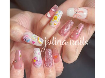 ジョリーナ ネイルズ 鶴見(Jolina Nails)/スカルプ　持ち込みデザイン