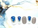 8月定額華やかデザイン