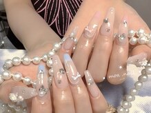 モアネイル 新宿/シンプルネイル/持ち込み/新宿