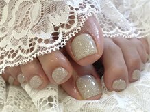 デイシー ネイルアンドアイラッシュ(deicy nail&eyelash)/ワンカラー(＋フラッシュラメ)