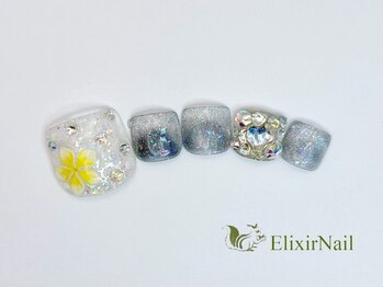 エリクサーネイル 池袋(Elixir Nail)/フット やり放題/クーポン使用