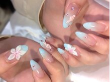 お花ネイル