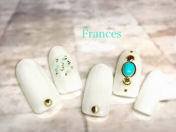 フランセス(Frances)/シェル×ターコイズ