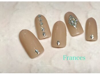 フランセス(Frances)/ダイヤ型ホログラムネイル