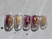 サニーサイド 梅田(Sunny side)/塗りかけネイルj