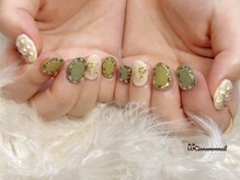 シナモンネイル(cinnamonnail)/ぷっくりネイル♪