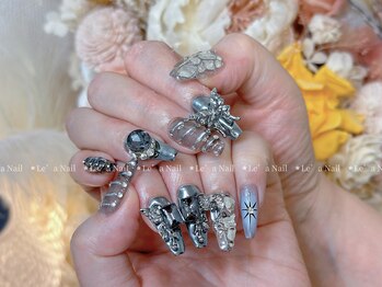 レアネイル 渋谷店(Le’a nail)/パーツ付け放題☆