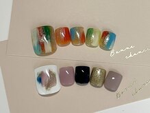 ココネイル(CoCo Nail)/塗りかけアートFOOT☆